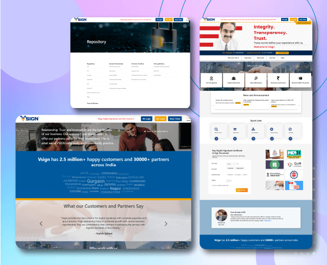 VSign.in - Website Design - HTML-Dominator Plus